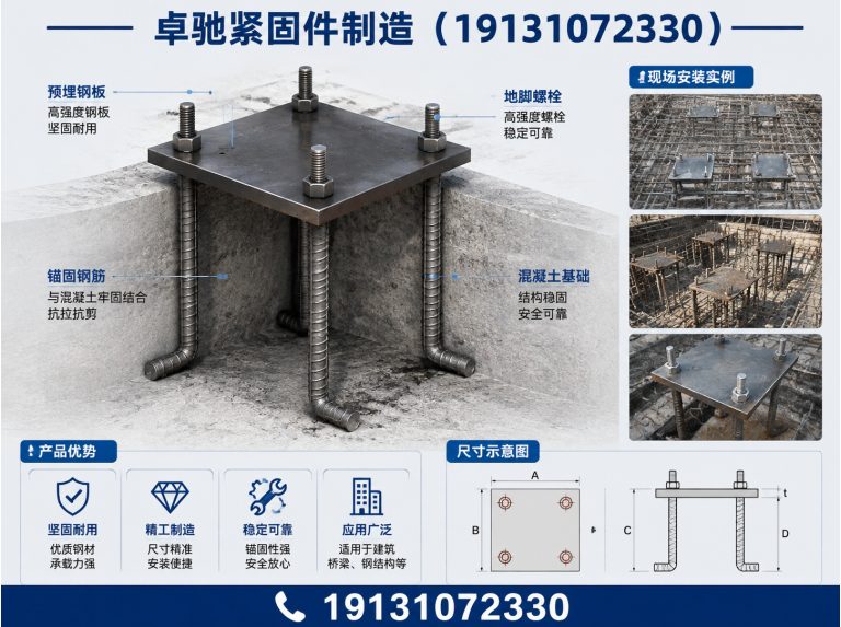 肥乡区地脚螺栓展示图